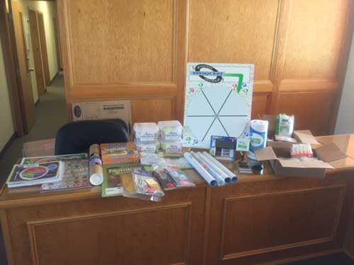 Lavaca Elementary new supplies photo of Lavaca Elementary new supplies