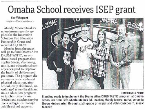 Omaha mentioned in newspaper article image of Omaha mention in newspaper article